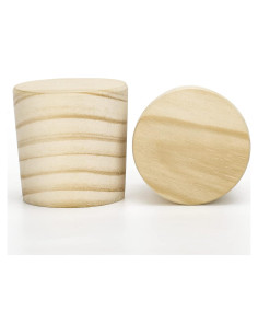 Tapones de Corcho de Madera Weysat para Barril de Vino - 2 Pcs