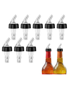 Vertedores Automáticos de Licor STNRST-IN, 8 Pcs, 30 Ml