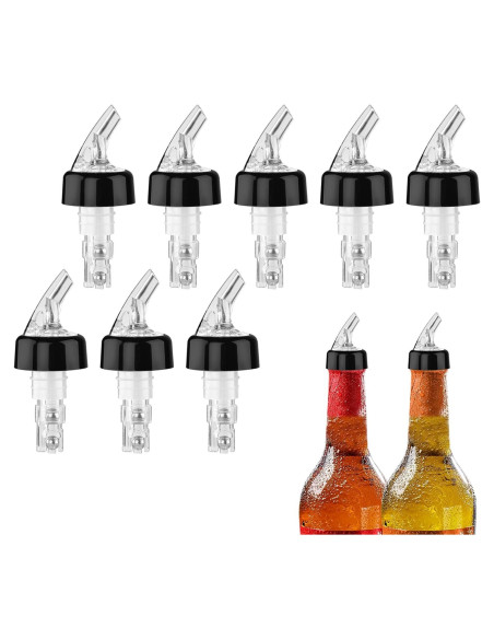 Vertedores Automáticos de Licor STNRST-IN, 8 Pcs, 30 Ml