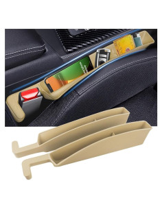 Organizador de Espacio entre Asientos Stacool 2PCS TPE Beige