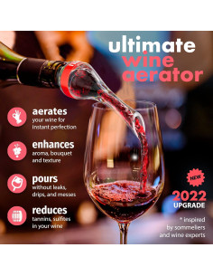 Aerador de Vino Vinvoli WAP2023 - Decantador Profesional 2