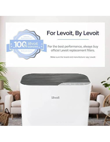 Filtro de Repuesto LEVOIT Vital 100-RF 3 en 1, Paquete de 2