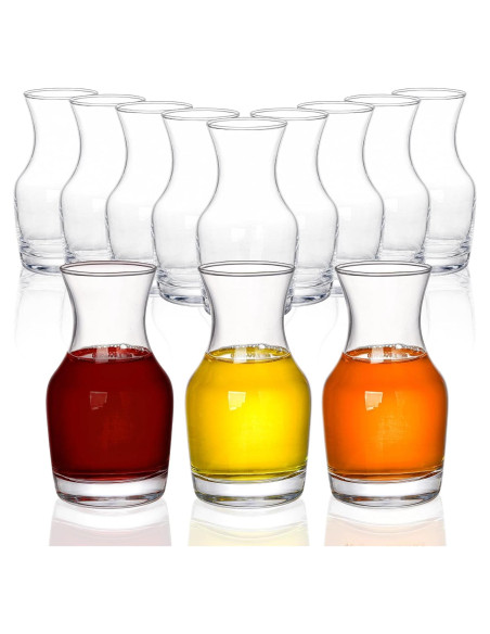 Juego de 12 Copas de Vino Acshio 200 ml Vidrio Transparente