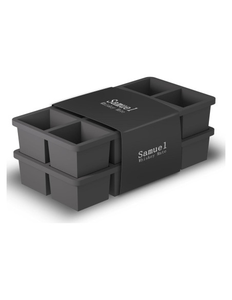 Bandeja de Hielo de Silicona Samuelworld 2-Pack 8 Cavidades