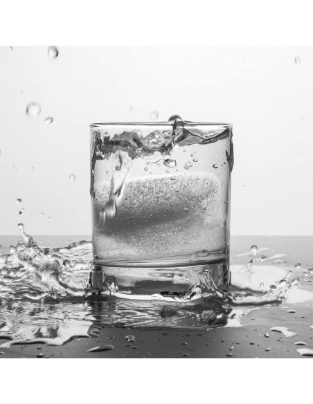 Bandeja de Hielo Grande Nax Caki con Tapa - Silicona Cuadrada