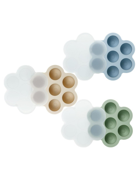 Bandeja de Congelador PandaEar 3 Pack Silicona para Bebés