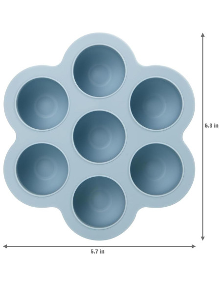 Bandeja de Congelador PandaEar 3 Pack Silicona para Bebés