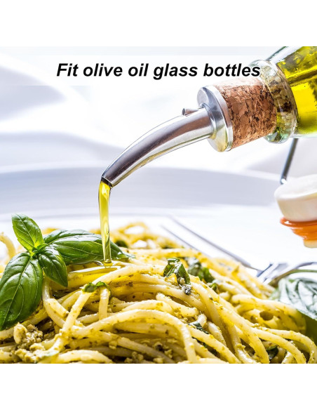 Vertedores de Botellas de Acero Inoxidable uxcell - 10 Piezas