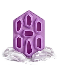 Bandeja de Hielo Silicona Morada Genuine Fred 19.3x12.7cm