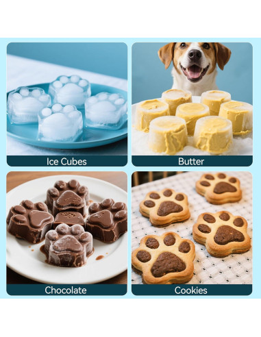 Moldes de Silicona para Golosinas de Perros UPSKY 2 Piezas