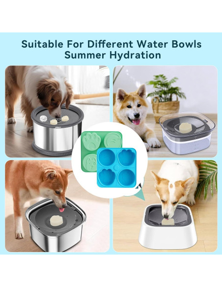 Moldes de Silicona para Golosinas de Perros UPSKY 2 Piezas