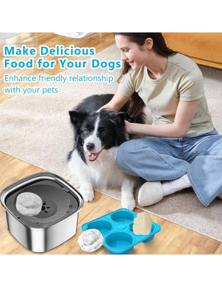 Moldes de Silicona para Golosinas de Perros UPSKY 2 Piezas