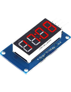 Módulo Pantalla LED Digital DEVMO TM1637 4 Dígitos 0.91cm 2