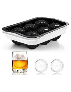 Bandeja de Hielo Redonda ICEXXP 2.2'' con Tapa - Silicona