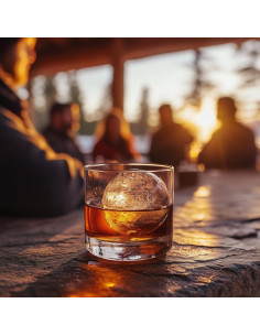 Molde de Hielo Glacio de Silicona Grande - 6 Esferas 6.35 cm 2