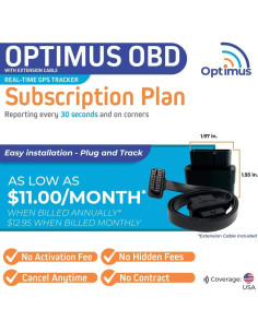 Rastreador GPS OBD Optimus para Autos - Instalación Fácil 2