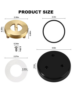 Kit de reparación bonete 720A Zurn 1/2 a 1 pulgada 2