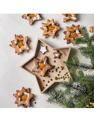 Juego de Cortadores de Galletas MIUTME Acero Inoxidable 12 Piezas