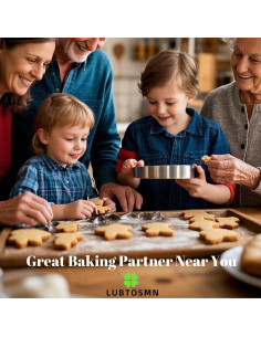 Juego de Cortadores de Galletas Tropicales LUBTOSMN - 6 Piezas 2