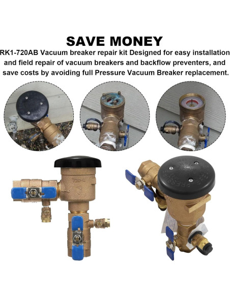 Kit de reparación bonete 720A Zurn 1/2 a 1 pulgada