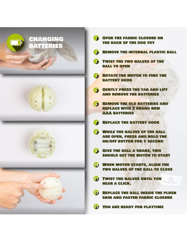 Juguete Interactivo para Perros Hyper Pet Doggie Tail