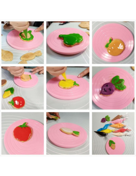 Juego de Cortadores de Galletas en Forma de Verdura Hocai - 12 Piezas de Acero Inoxidable