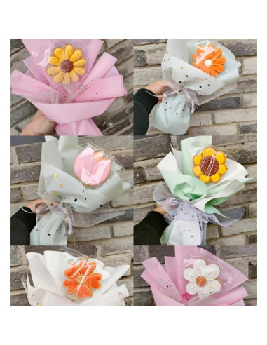 Cortadores de Galletas Q-BAKER Acero Inoxidable Floral 5 Piezas