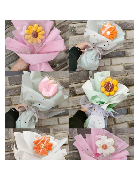 Cortadores de Galletas Q-BAKER Acero Inoxidable Floral 5 Piezas