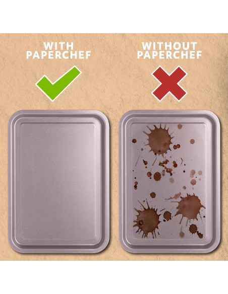 Tazas de Hornear de Papel Pergamino PaperChef - 60cl - Paquete de 4 Tazas de Hornear de Papel Pergamino PaperChef - 60cl - Paquete de 4