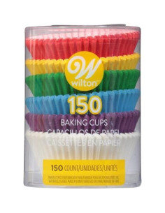 Tazas para Hornear Wilton Multicolor 150 ct 5.08 cm 2