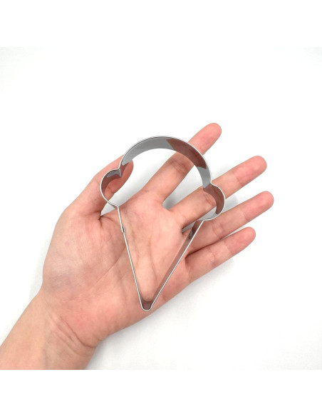 Cortadores de Galletas LILIAO Set 3 Piezas Acero Inoxidable