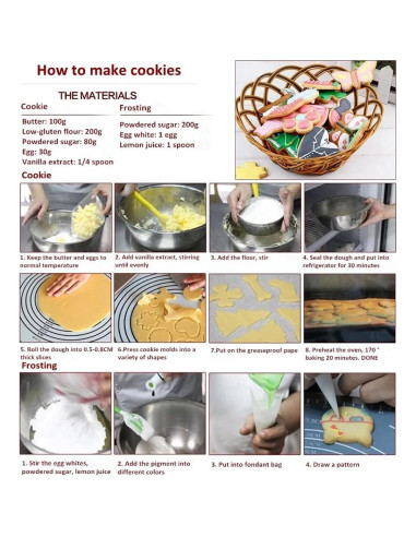 Conjunto de Cortadores de Galletas Religiosas Xzhloym - 8 Piezas