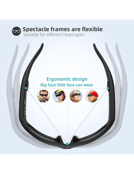 Gafas de Audio Inteligentes Benjun con Bluetooth y Lentes Claras