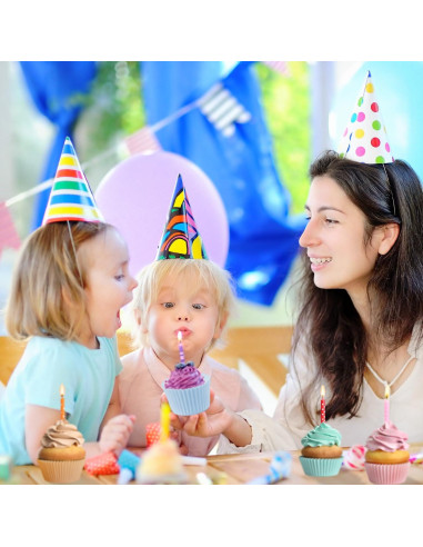 Forros de Cupcake de Papel Arcoíris GreenPine 400 Pcs