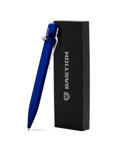 Bolígrafo BASTION Profesional de Aluminio Azul 0.5mm