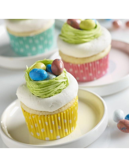 Forros de Cupcake Mini Eoonfirst 300 Pcs Multicolor Sin Olor