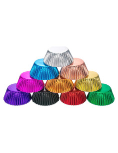 Sumind 200 Forros de Papel para Cupcakes Estándar Multicolor