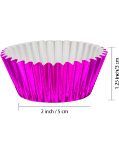 Sumind 200 Forros de Papel para Cupcakes Estándar Multicolor 2