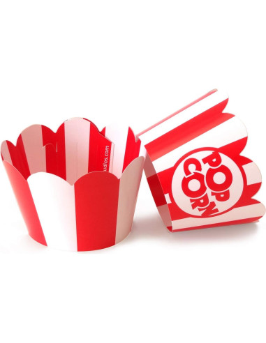 Fundas para Cupcakes de Palomitas - Set de 48 - Pretty Cute Studios