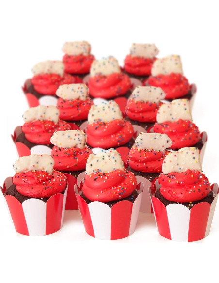 Fundas para Cupcakes de Palomitas - Set de 48 - Pretty Cute Studios