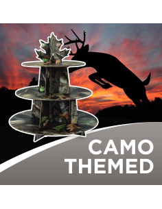 Soporte para Cupcakes de Cartón Camo Havercamp - Sostiene 24 Tazas 2