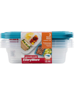 Juego de 7 Contenedores de Almacenamiento GoodCook Bento Box 2