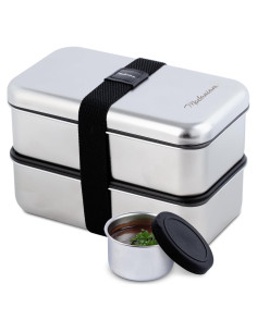 Caja Bento Acero Inoxidable Modaniam 54 Oz A prueba de Fugas