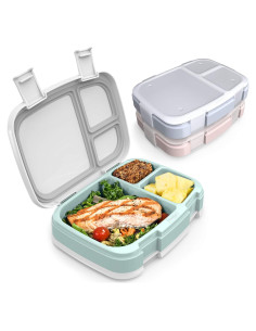 Bentgo Fresh Set de 3 Cajas de Almuerzo Reutilizables 1.2L