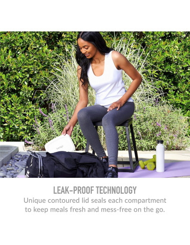 Bentgo Fresh Set de 3 Cajas de Almuerzo Reutilizables 1.2L