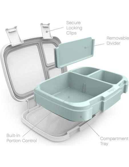 Bentgo Fresh Set de 3 Cajas de Almuerzo Reutilizables 1.2L