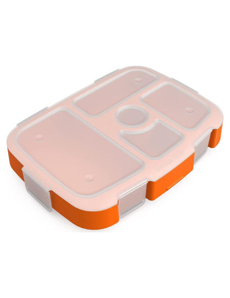 Bandeja Bentgo Kids Aviones - Reutilizable, 5 Compartimentos