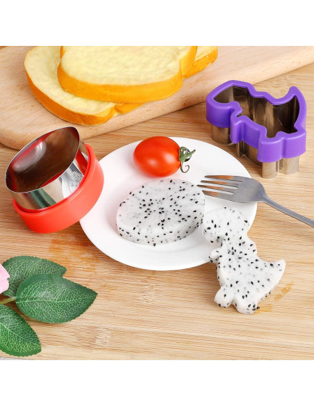 Cortadores de Galletas Dinosaurio CokiArt 8 Piezas Acero Inoxidable