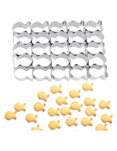 Cortador de Galletas de Pez Dorado Starfa Lab 25 Cavidades