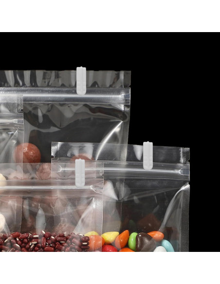 Cabilock Clips de Sellado de Bolsas - 15 Piezas - Almacenamiento Efectivo